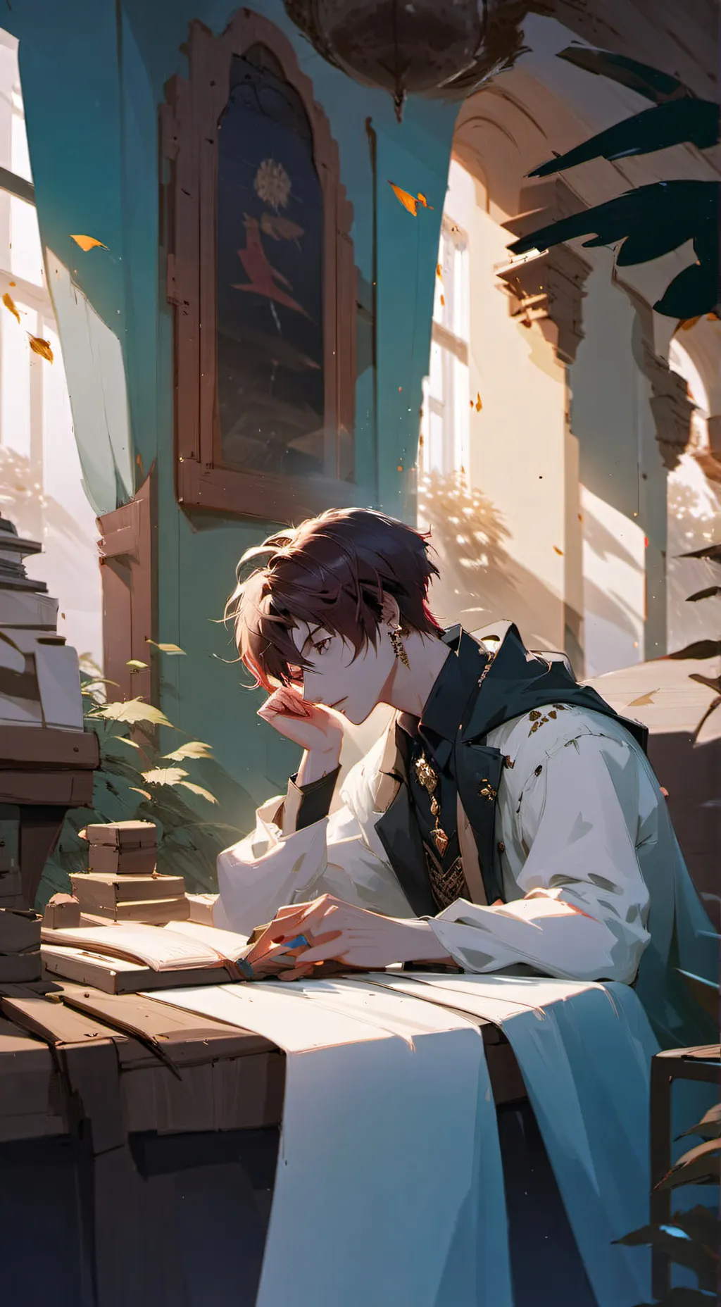 ai character: кирилл background