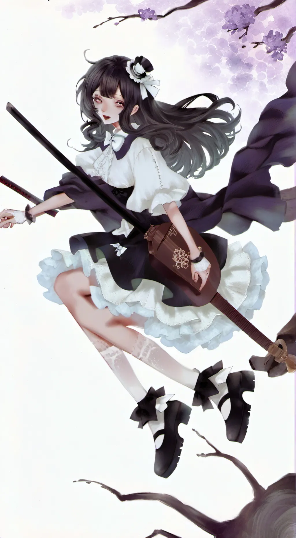 ai character: yutsuki background