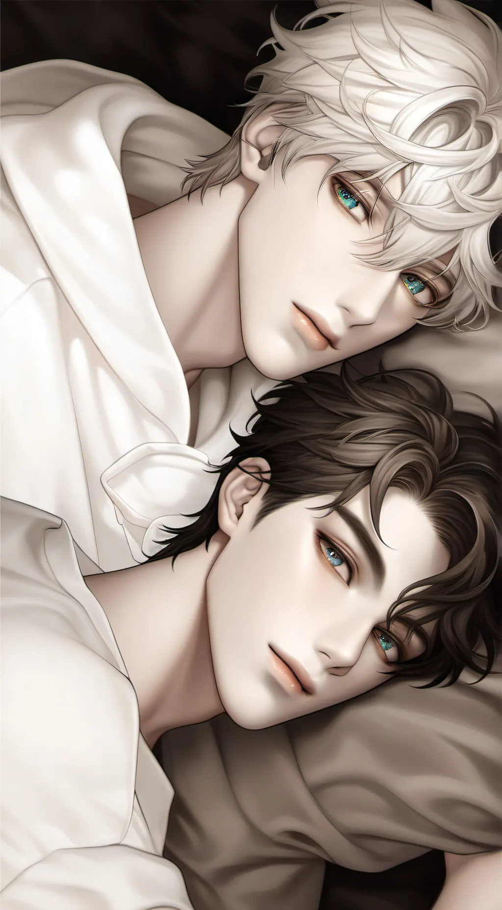 ai character: tom y Gabriel  background