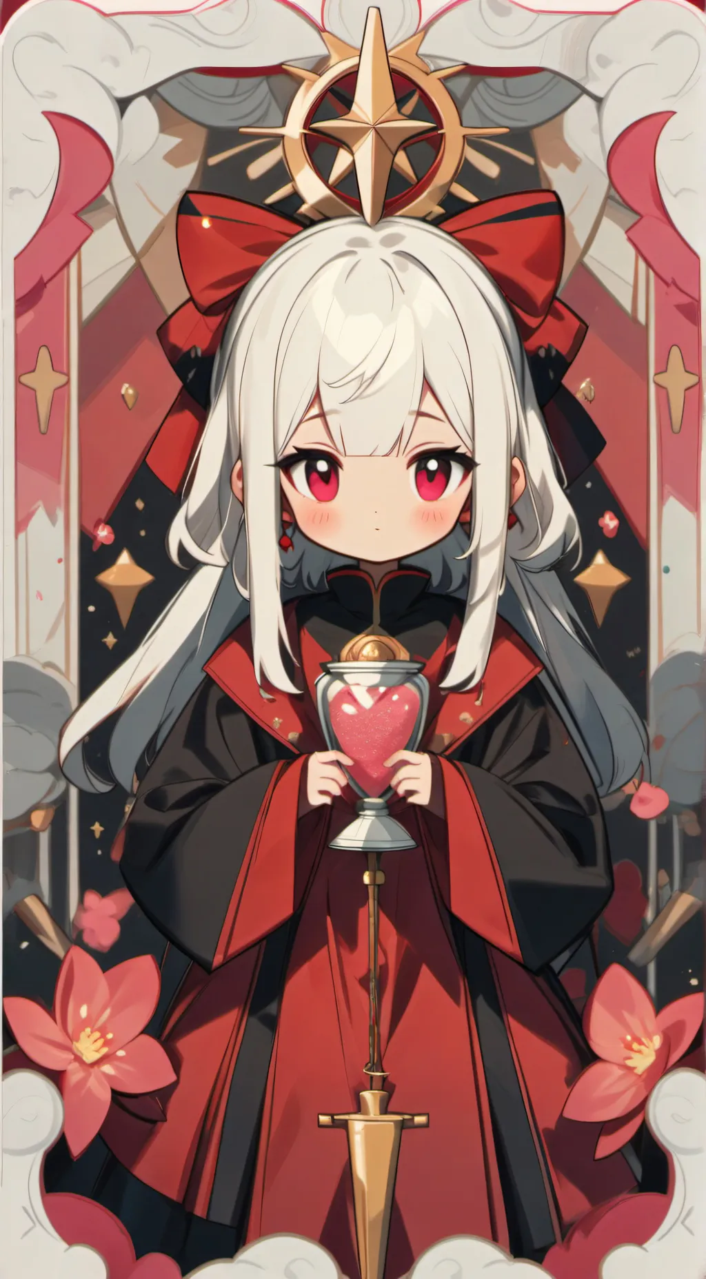 ai character: BAKUDEKU background