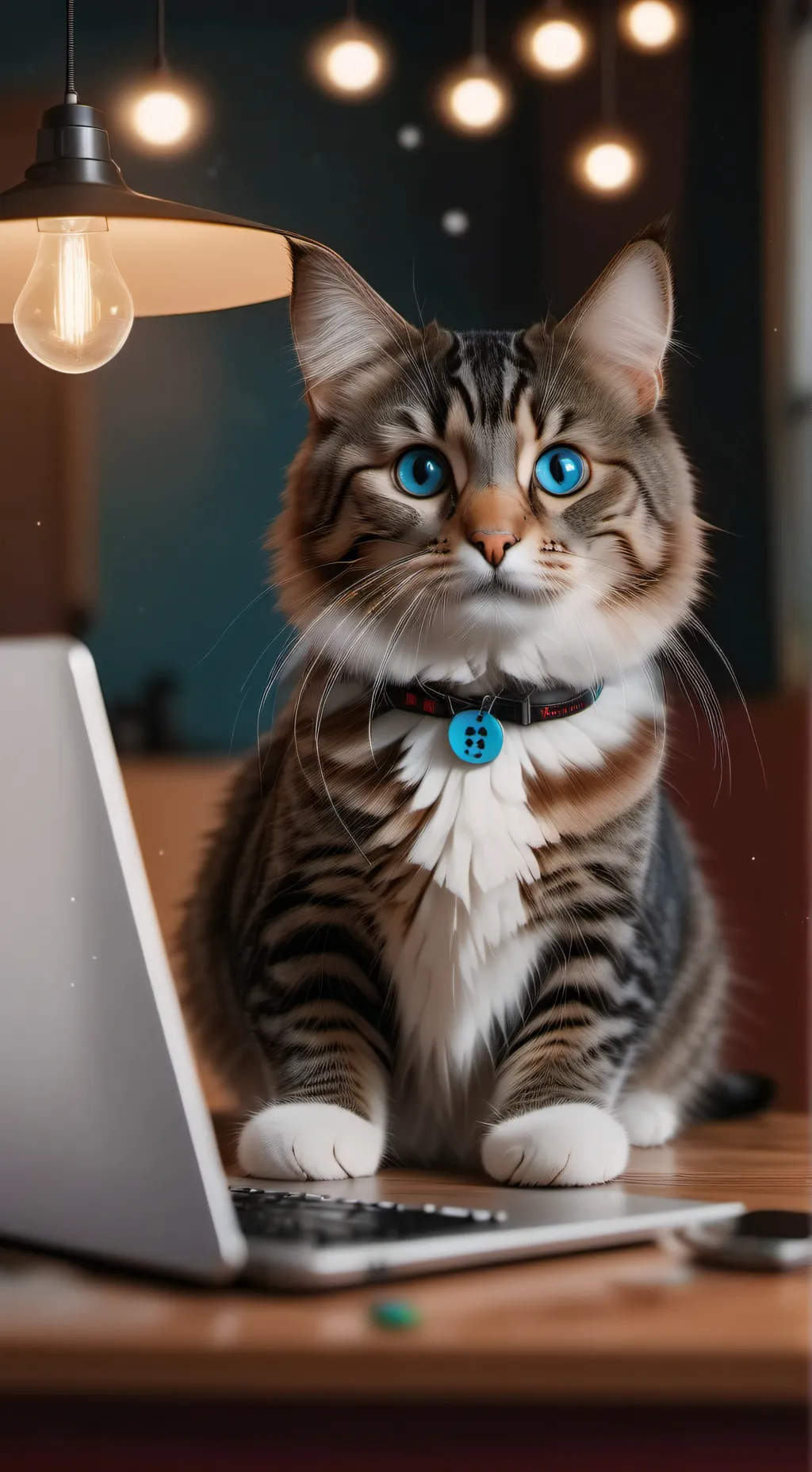 ai character: Pixel background