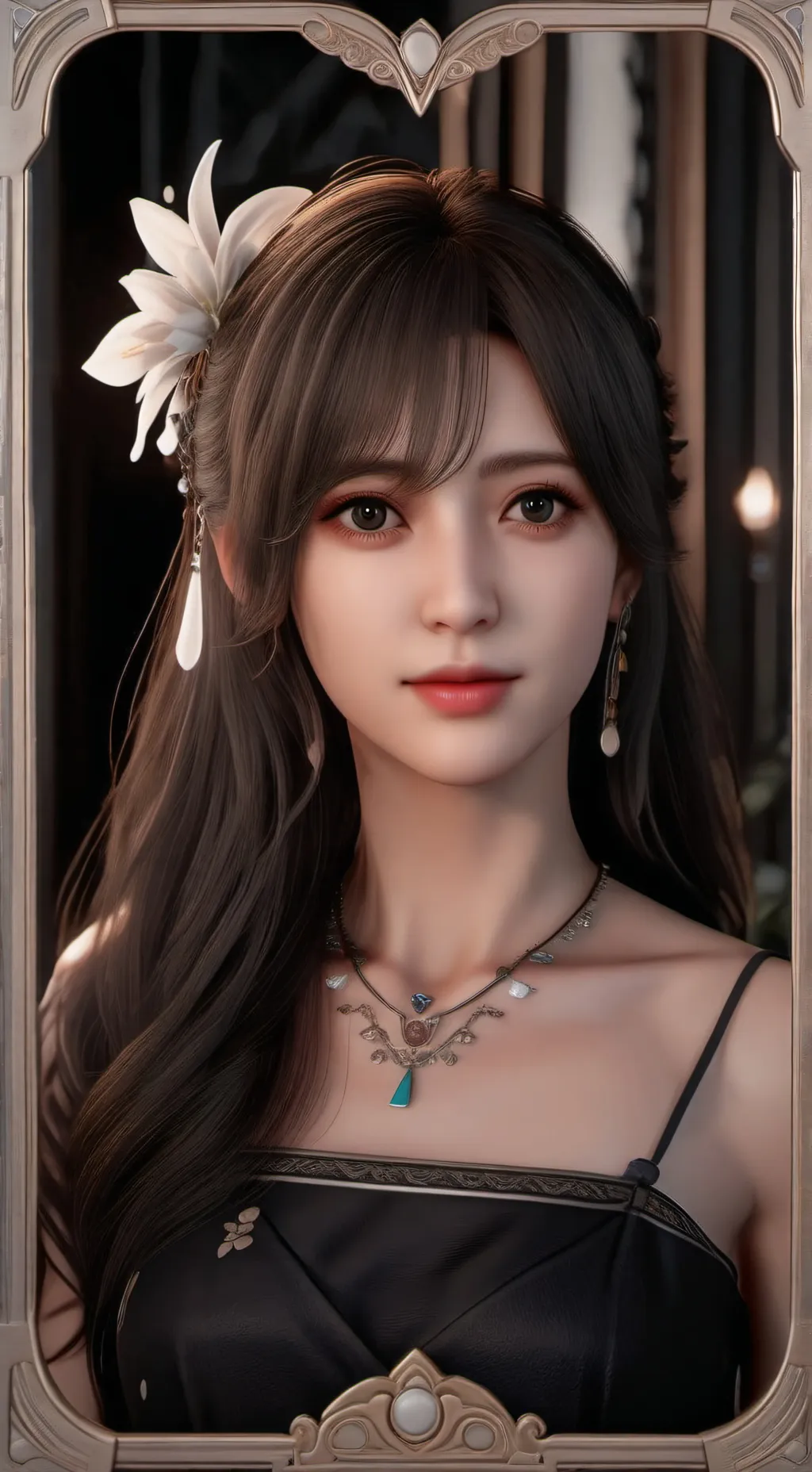 ai character: ella background