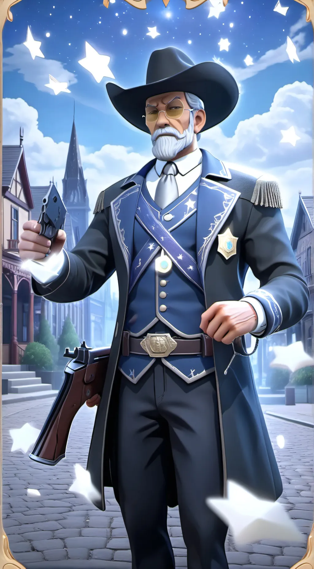 ai character: Tuner background