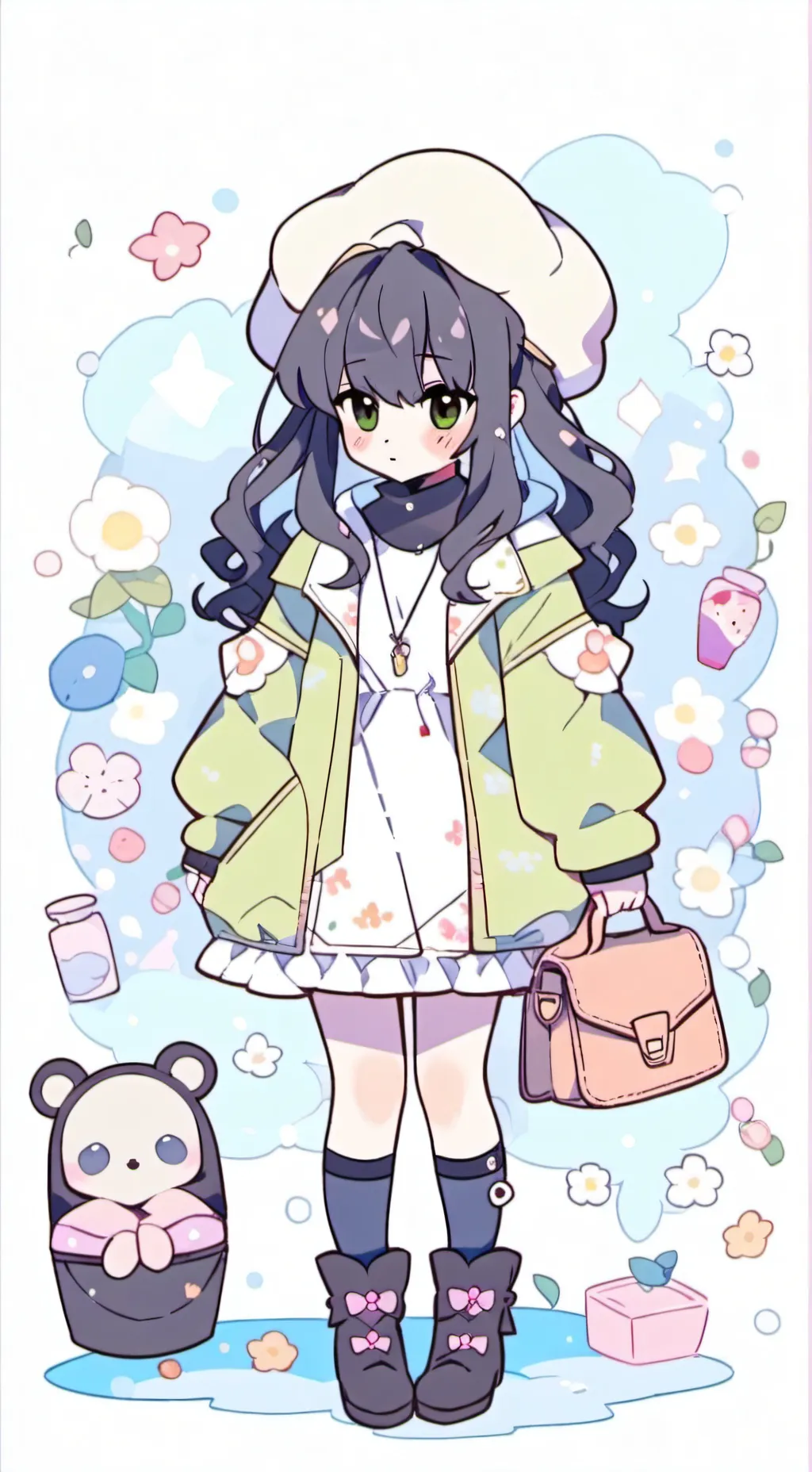 ai character: Muzan x Yuishiro background