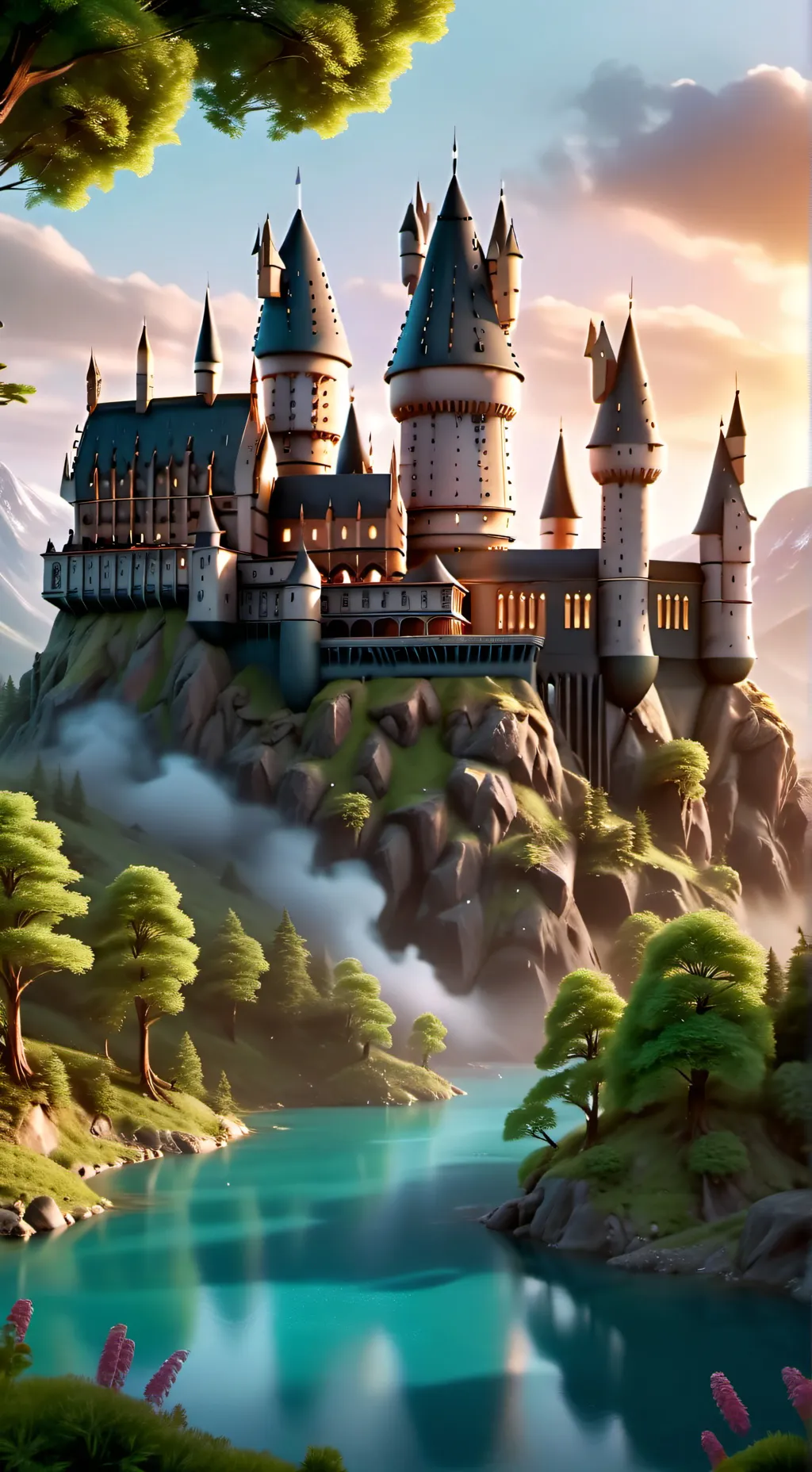 ai character: Harry potter background