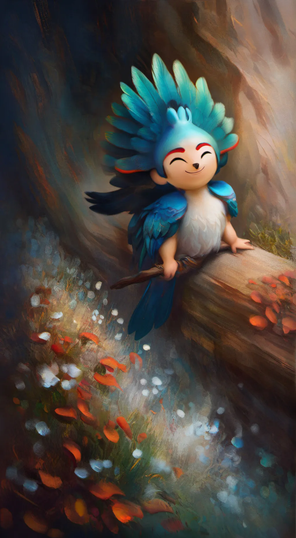 ai character: snorax background