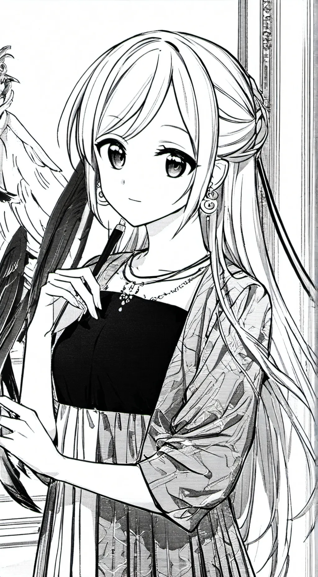 ai character: kayden  background