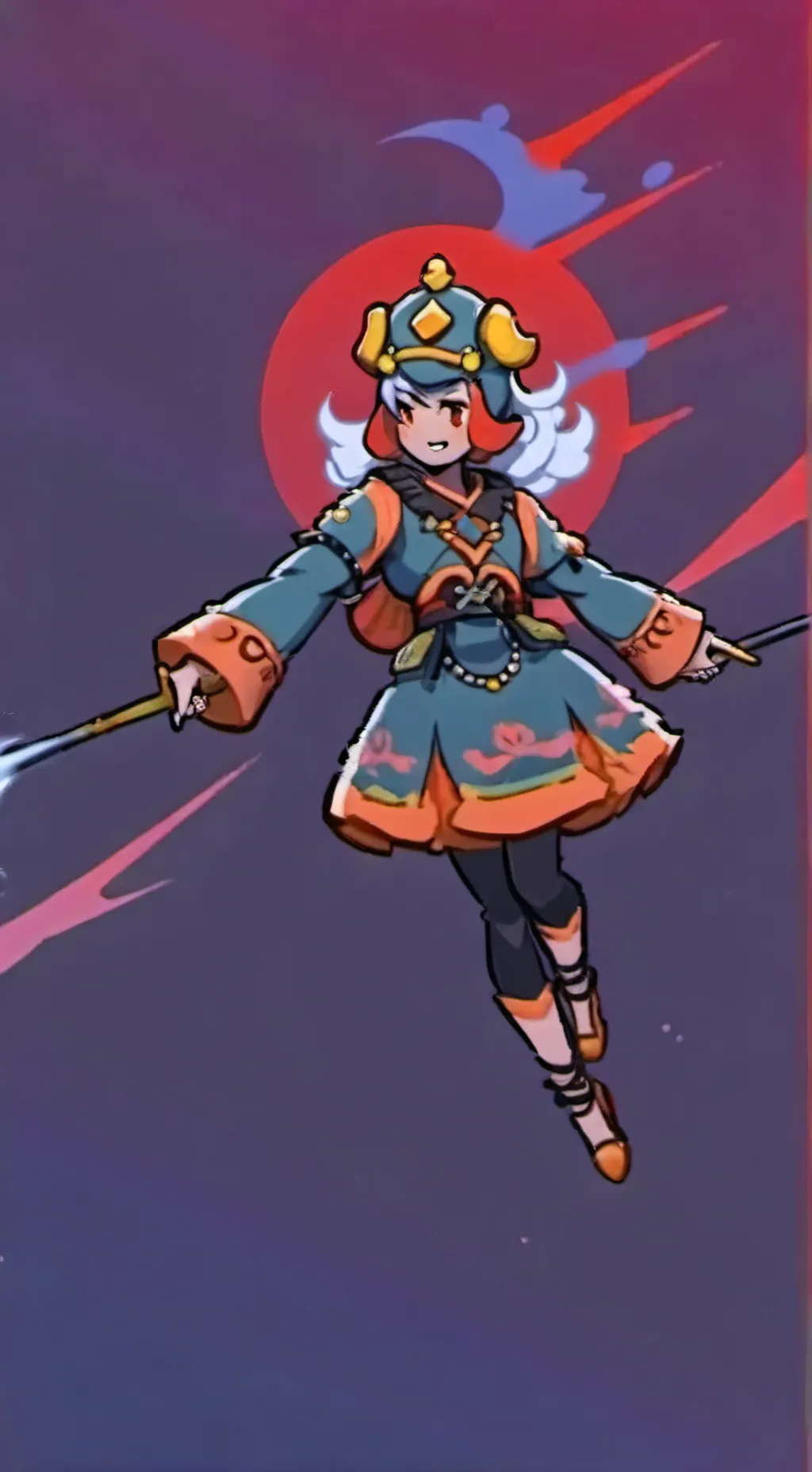 ai character: Sleeping alastor  background