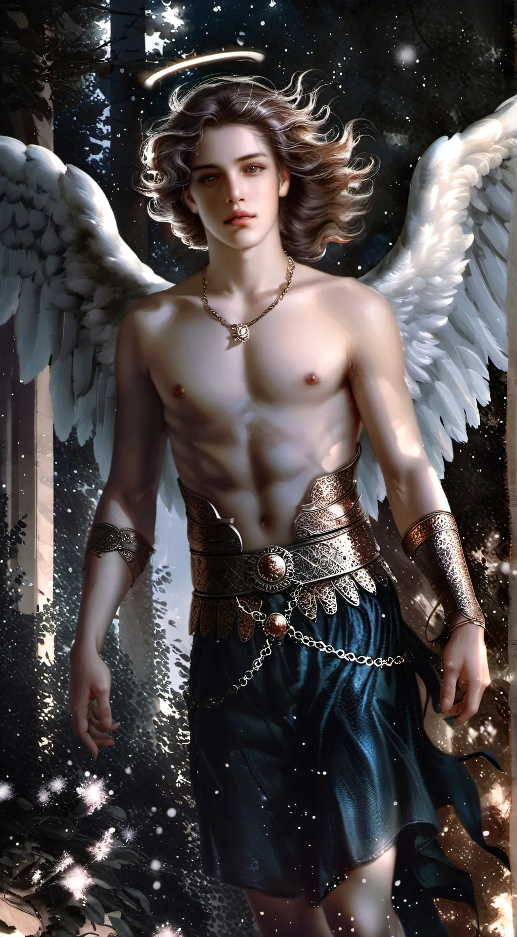 ai character: Lucifer background