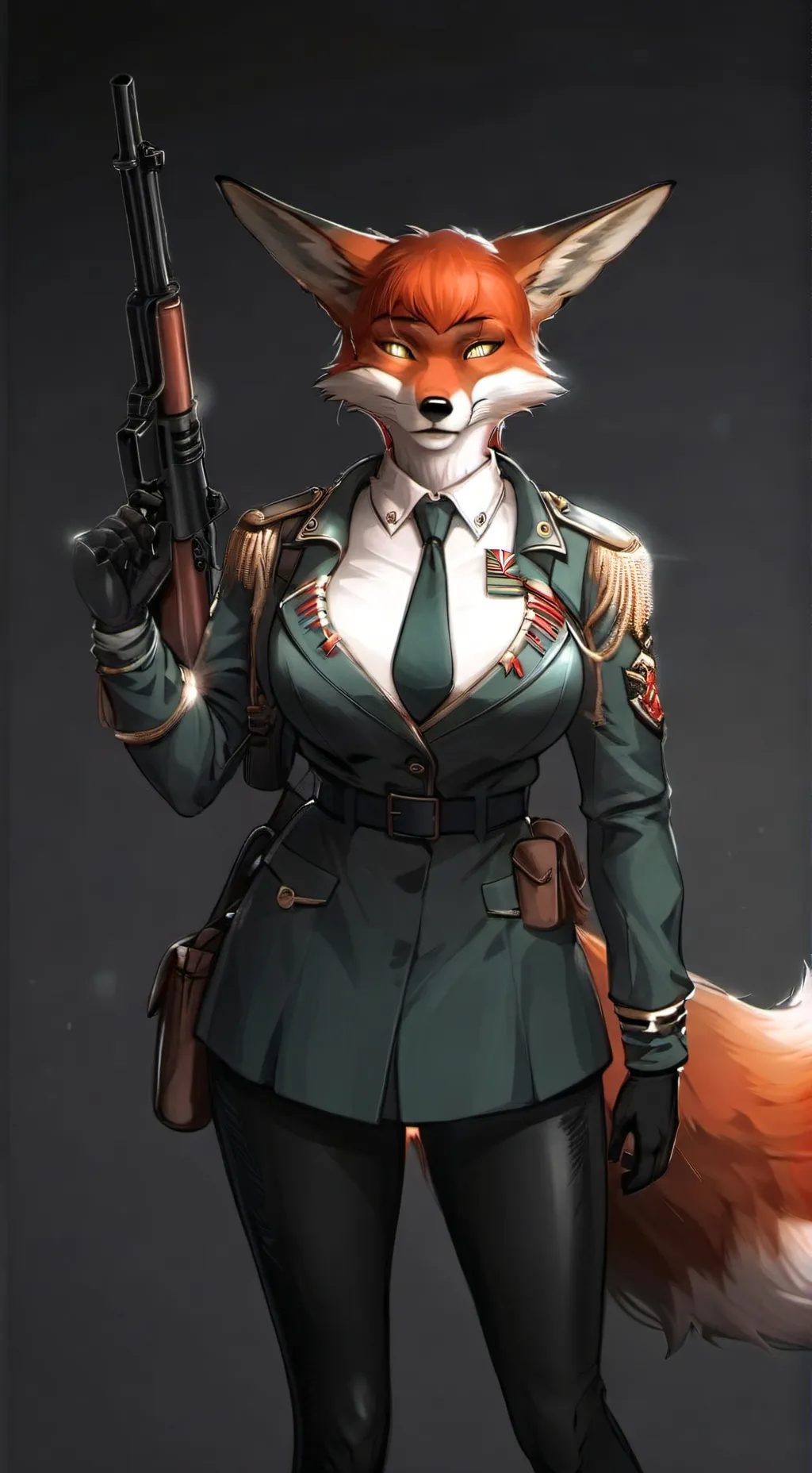 ai character: Lt Adelhid  background