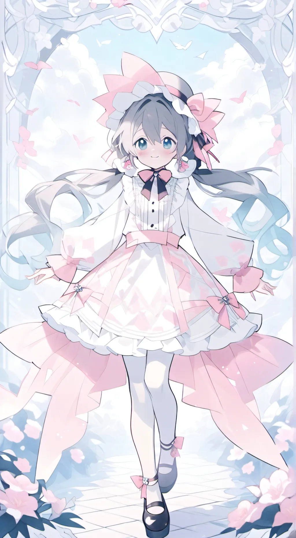 ai character: Мия💘 background
