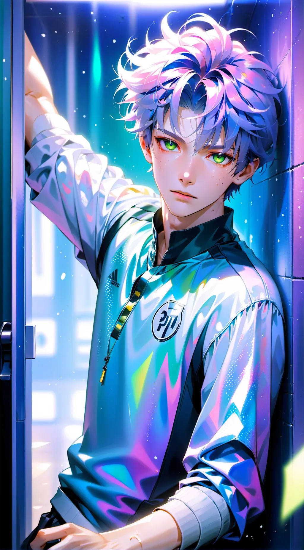 ai character: Ray background