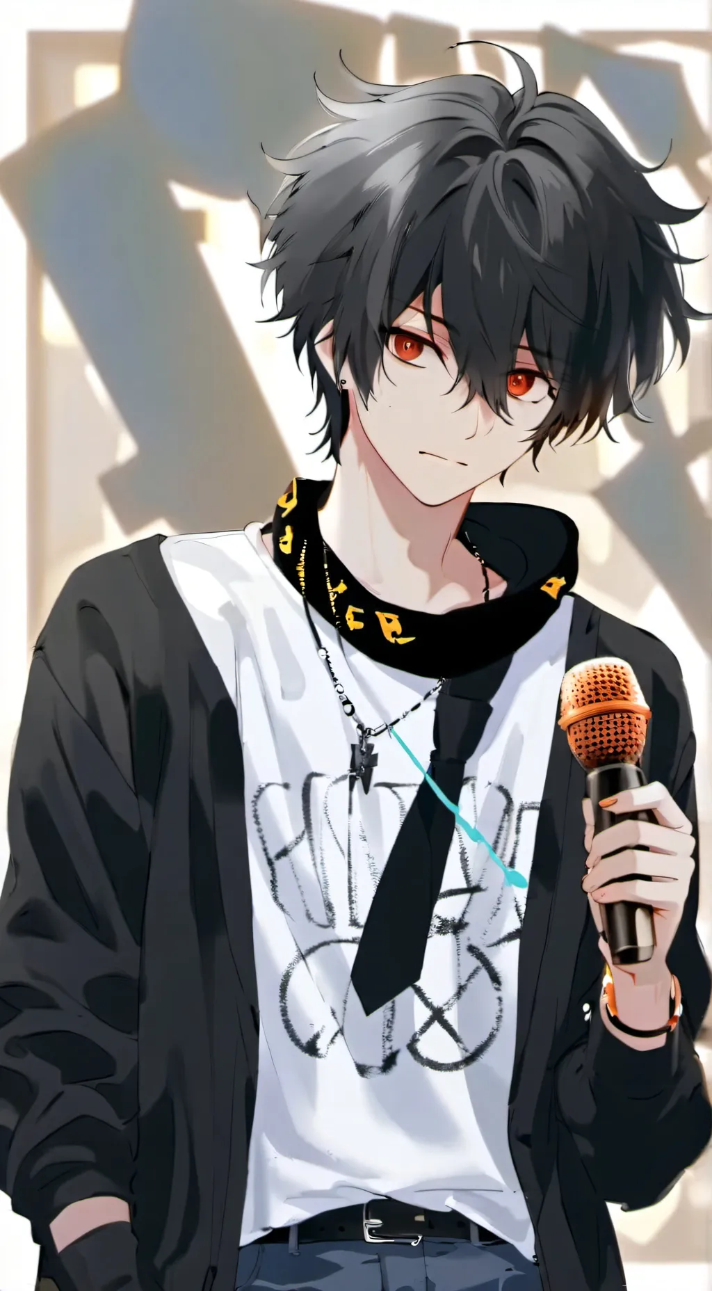 ai character: 🎤🎧noah🎧🎤 background