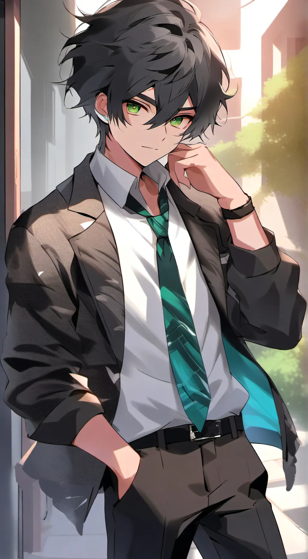 ai character: Inosuke ur bf background