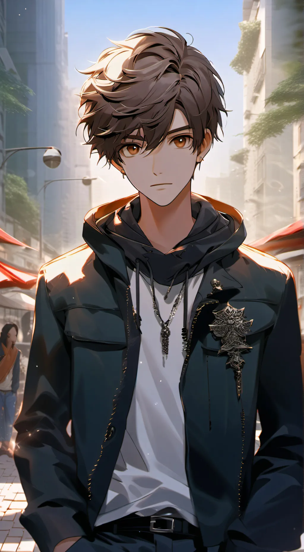 ai character: scammer ￼ background