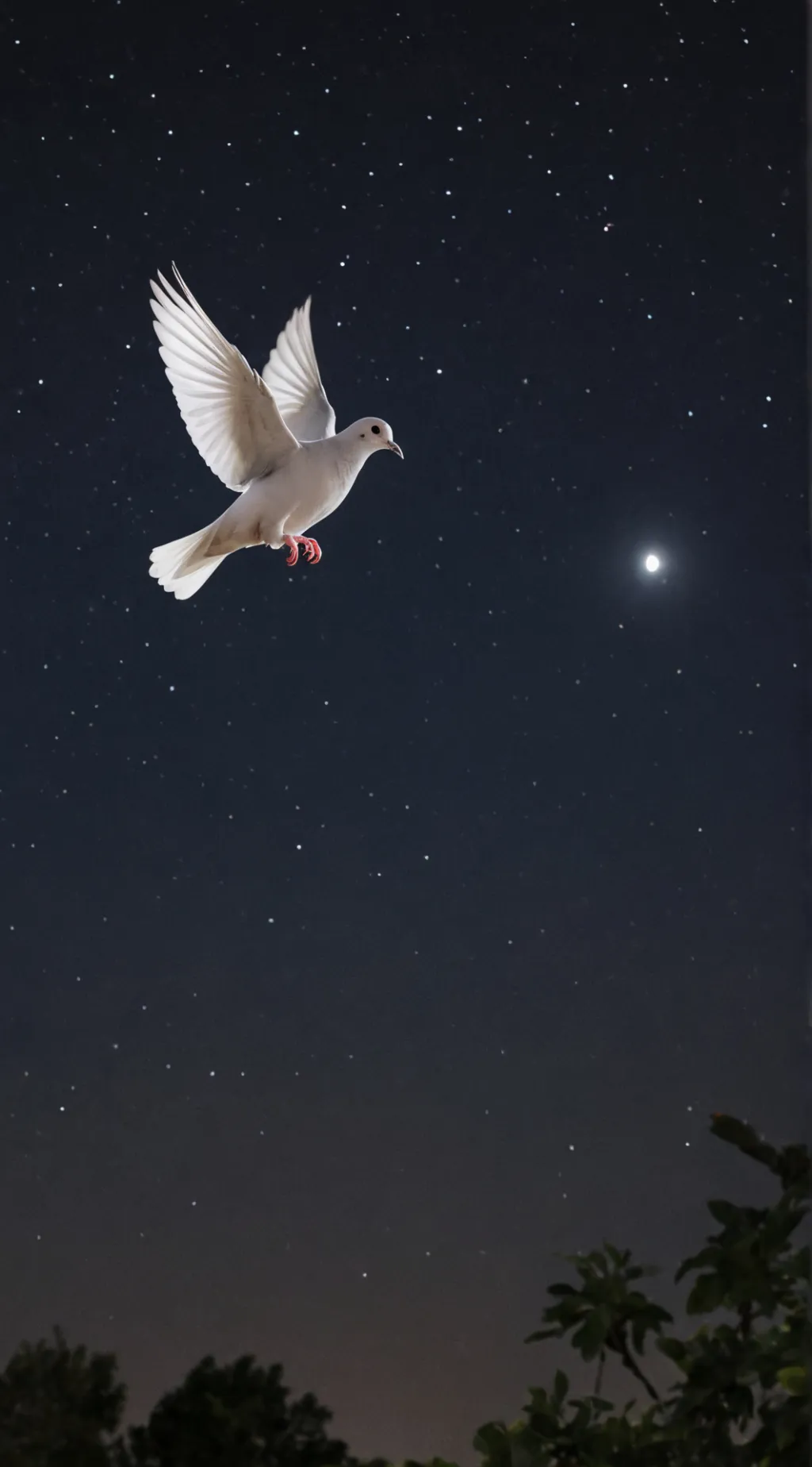 ai character: Winter  background