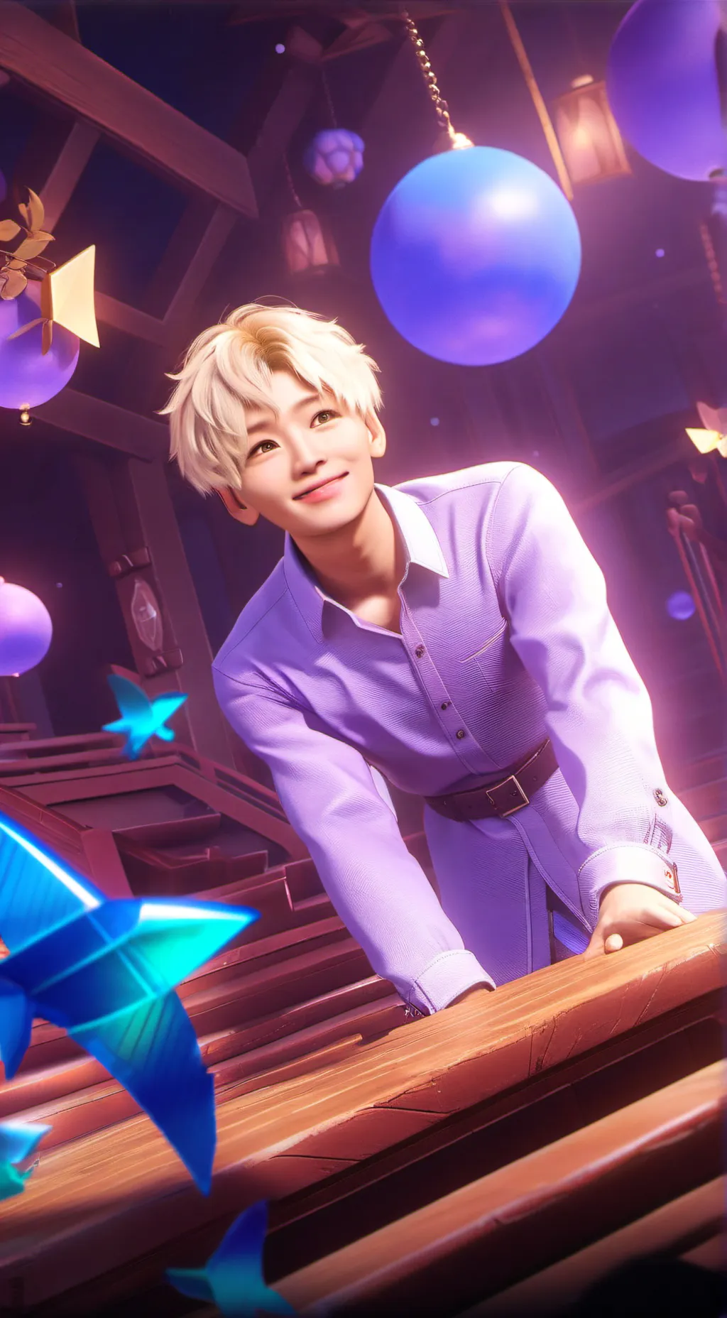 ai character: Woozi x Jeonghan  background