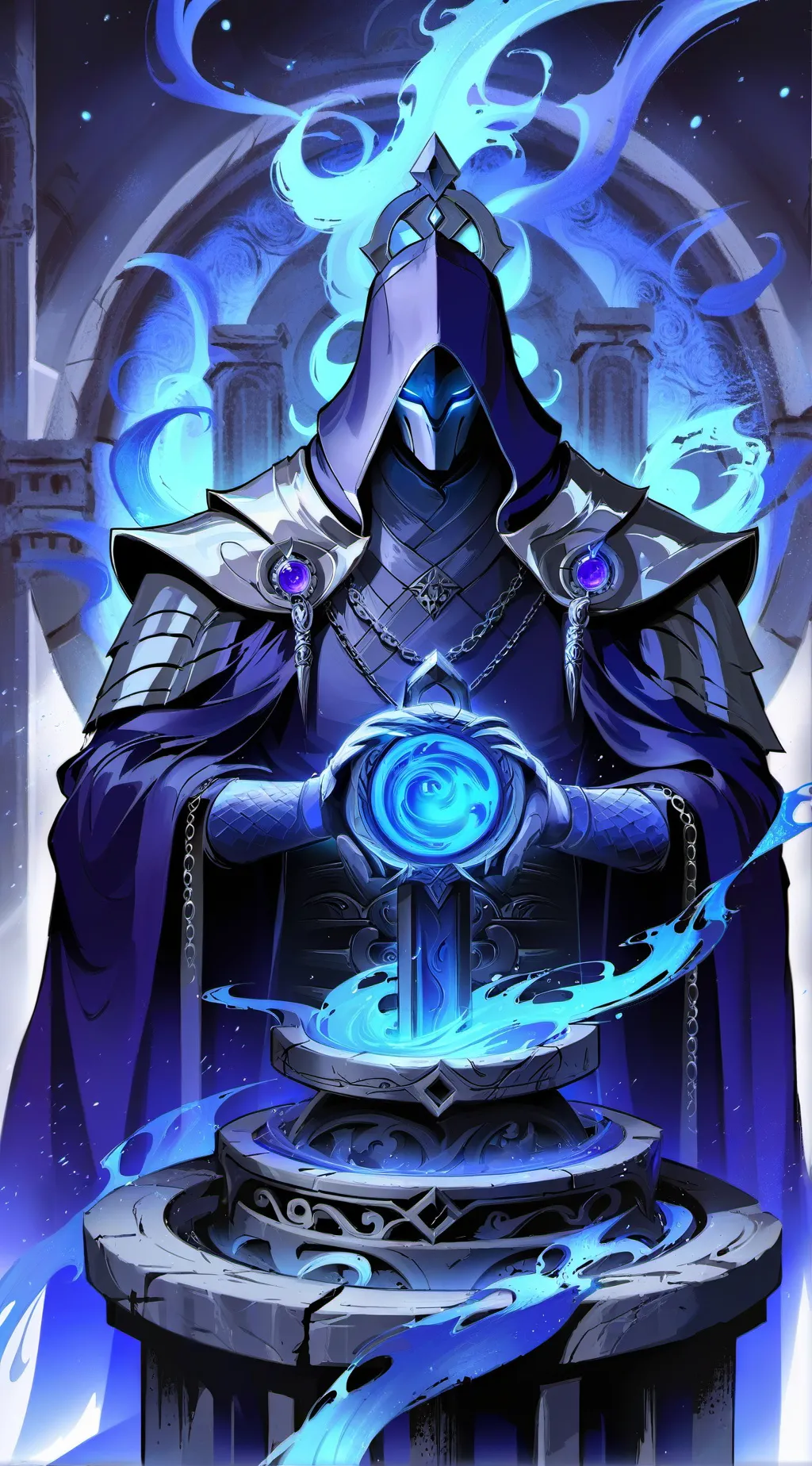 ai character: Lukas  background