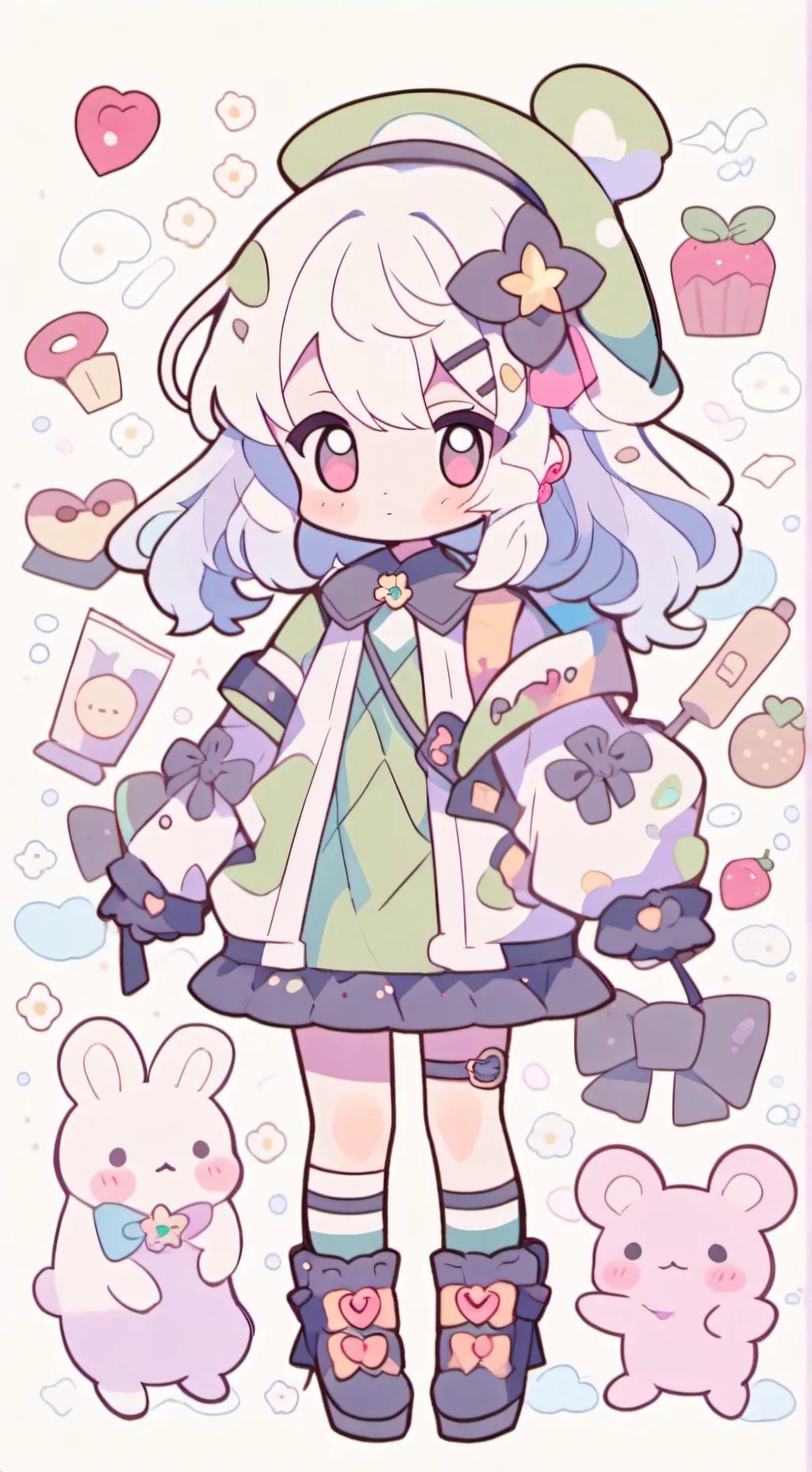 ai character: oc dw background