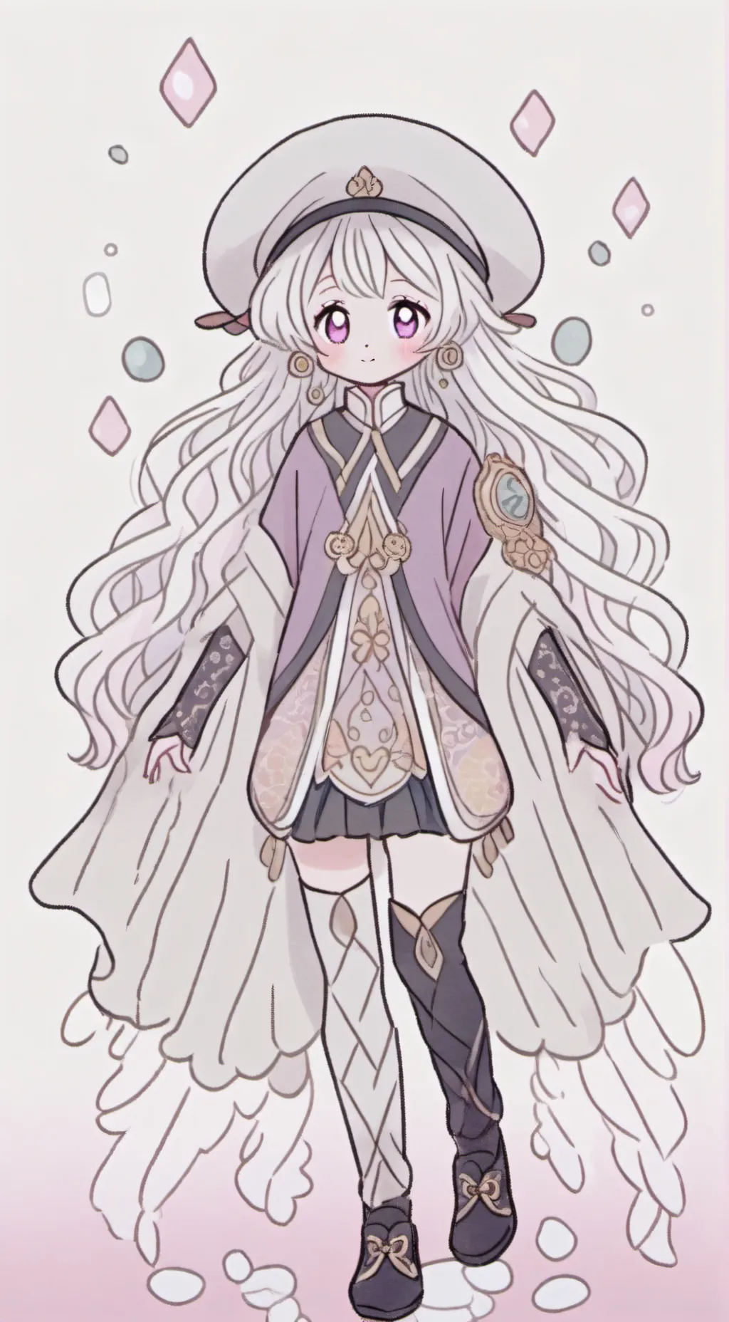 ai character: immune system gc background