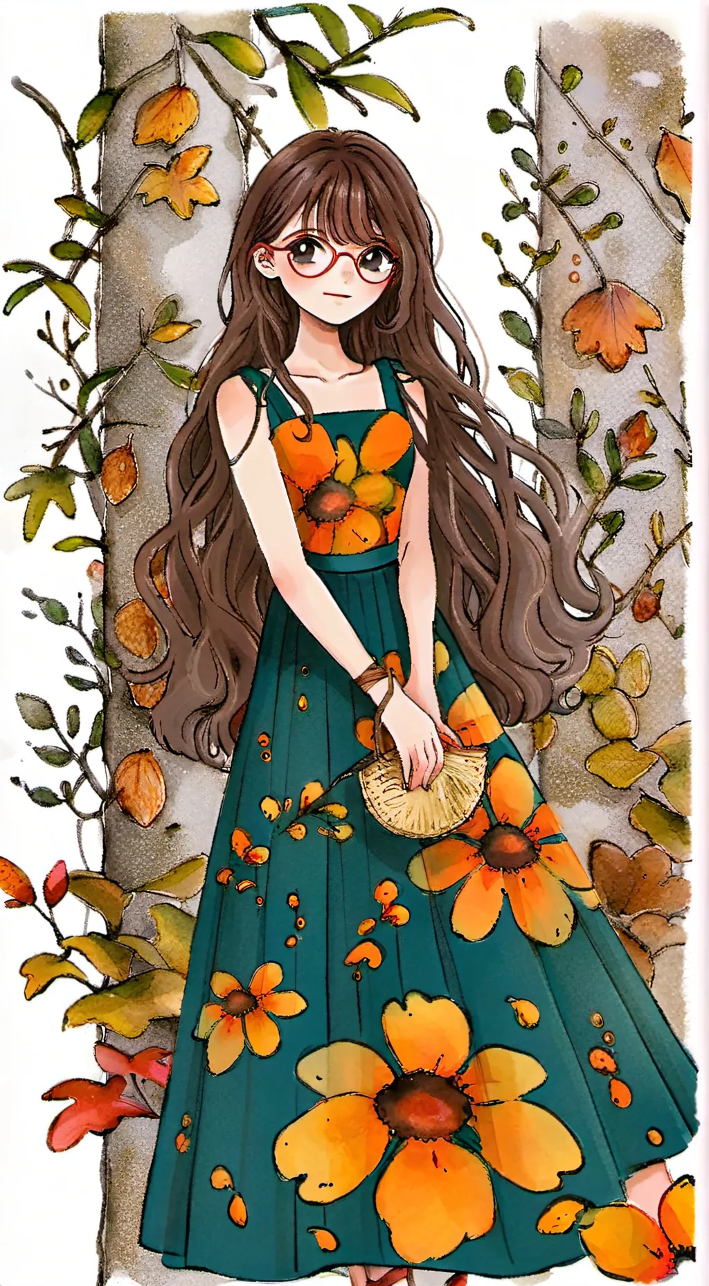 ai character: Amélia background