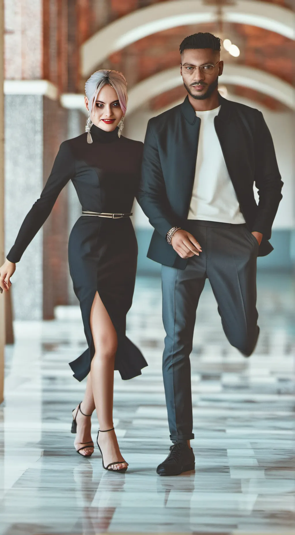 ai character: Harley Quinn  background