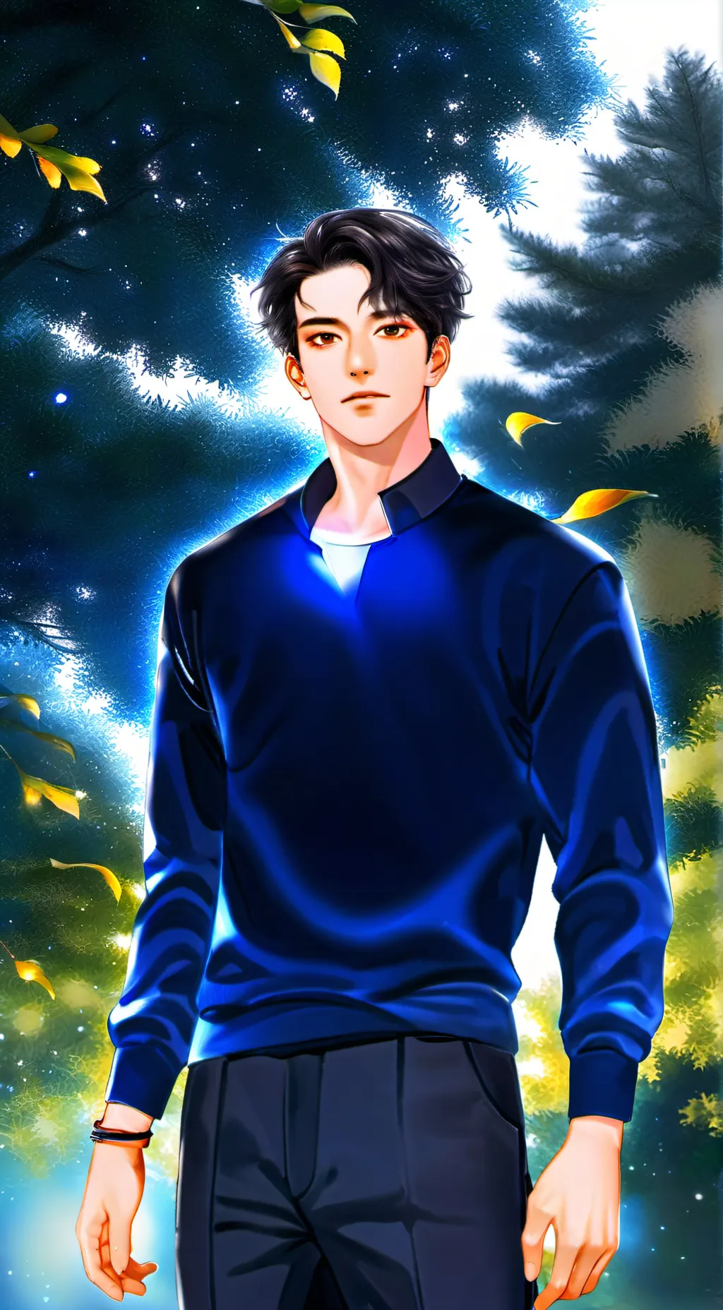 ai character: bestie background