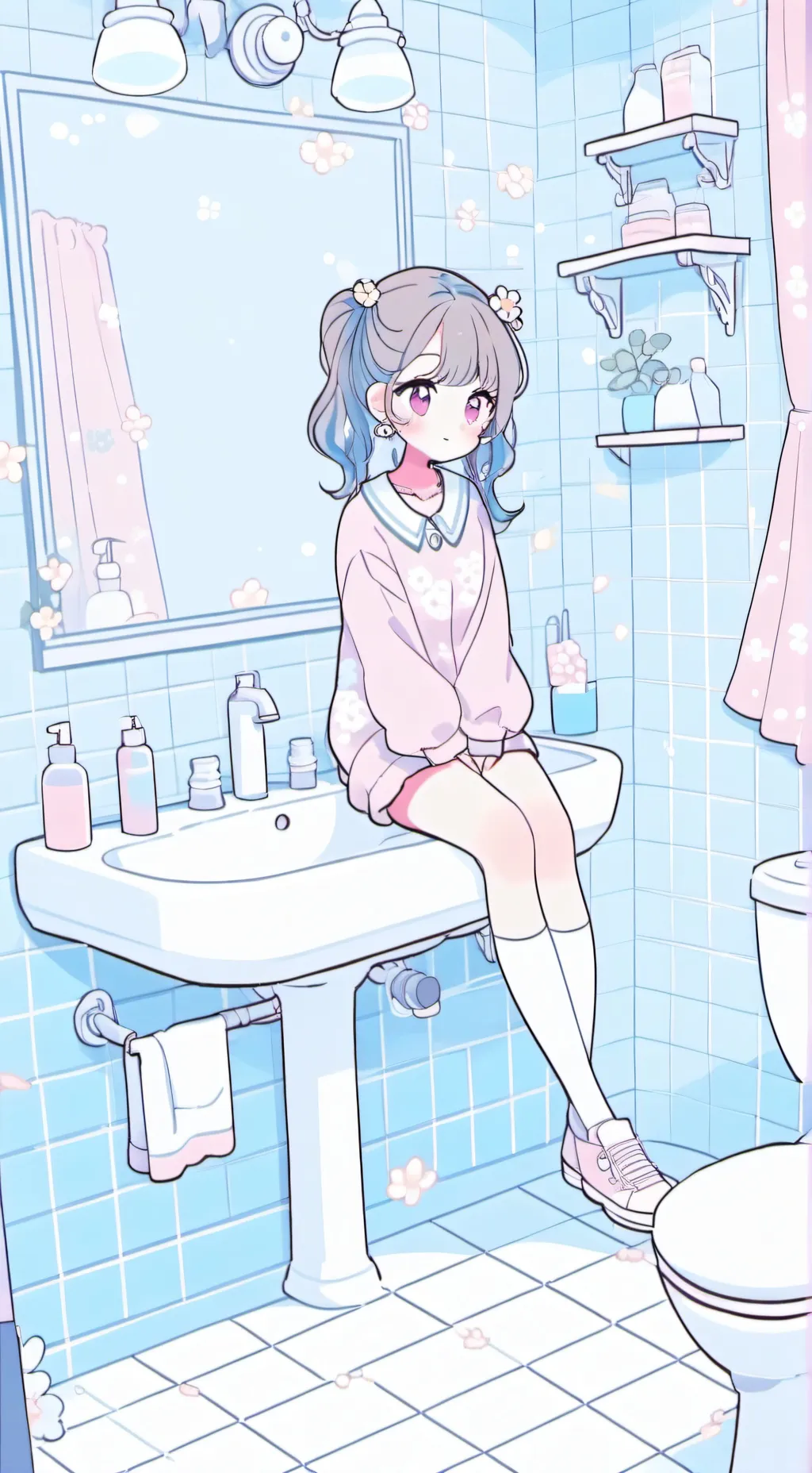 ai character: Gender swap background