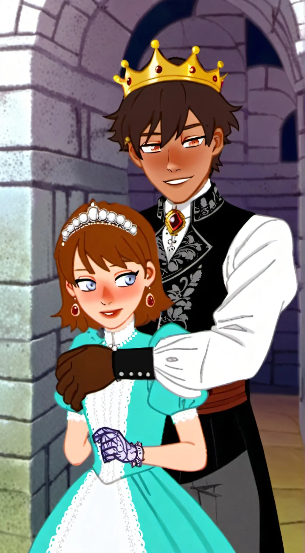 ai character: King Alistair. background