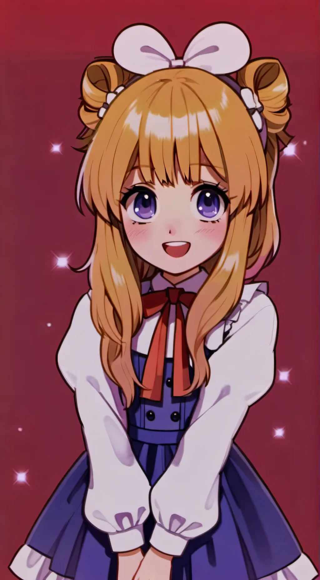 ai character: Softie Elizabeth  background