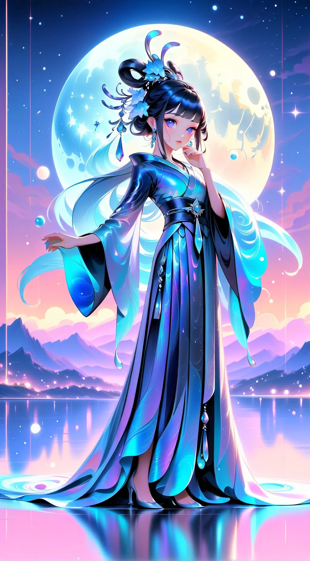 ai character: Krystal(GL) background