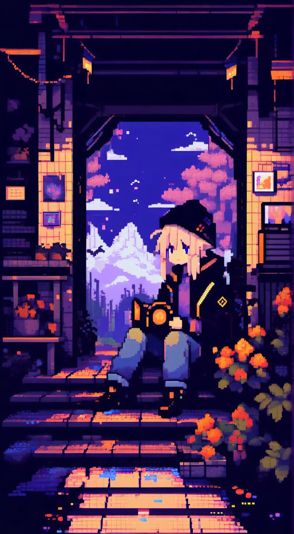 ai character: ARREPIENTETE background