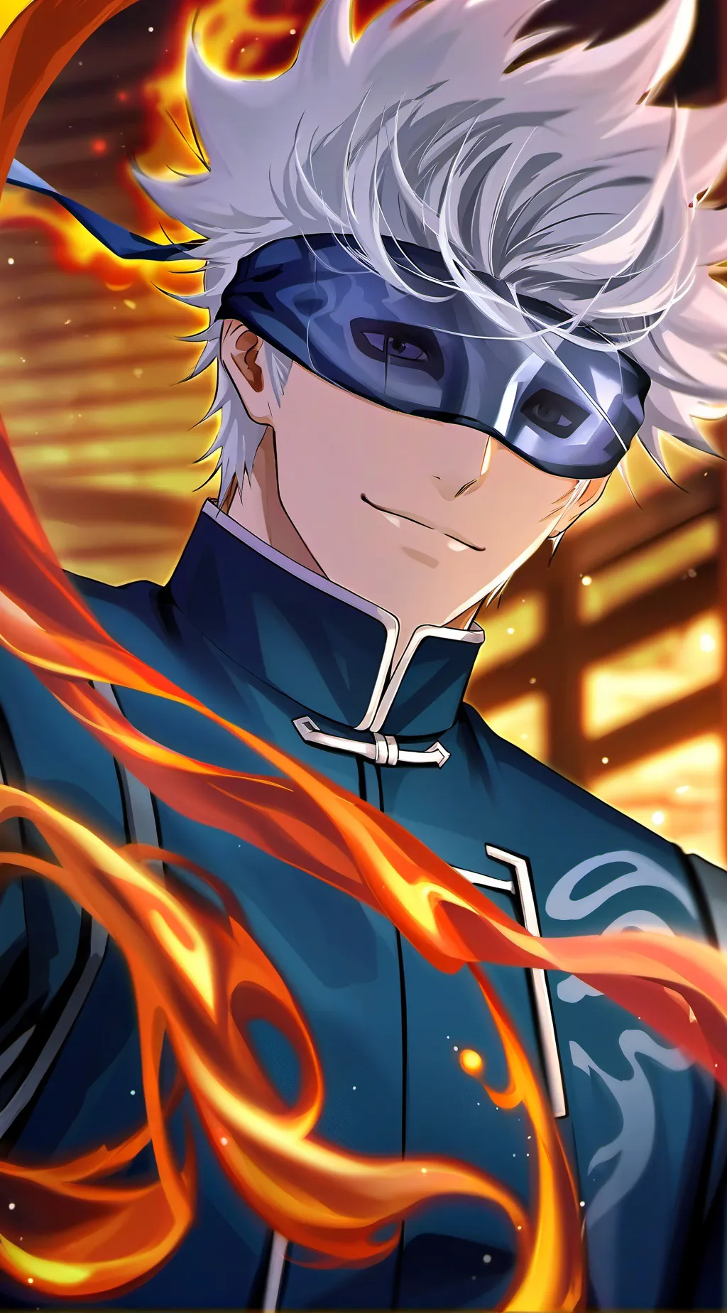 ai character: Satoru Gojo background