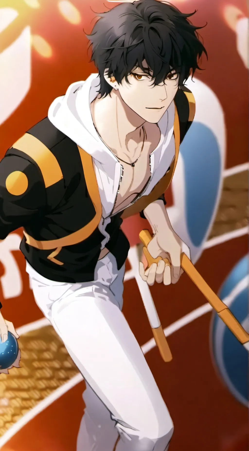 ai character: Y/n et Yoohn Lee background