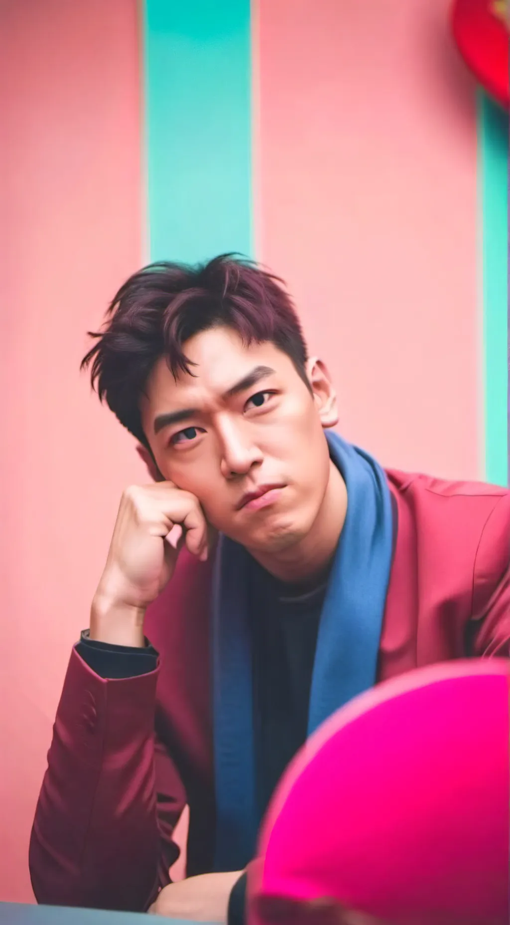 ai character: Thanos background