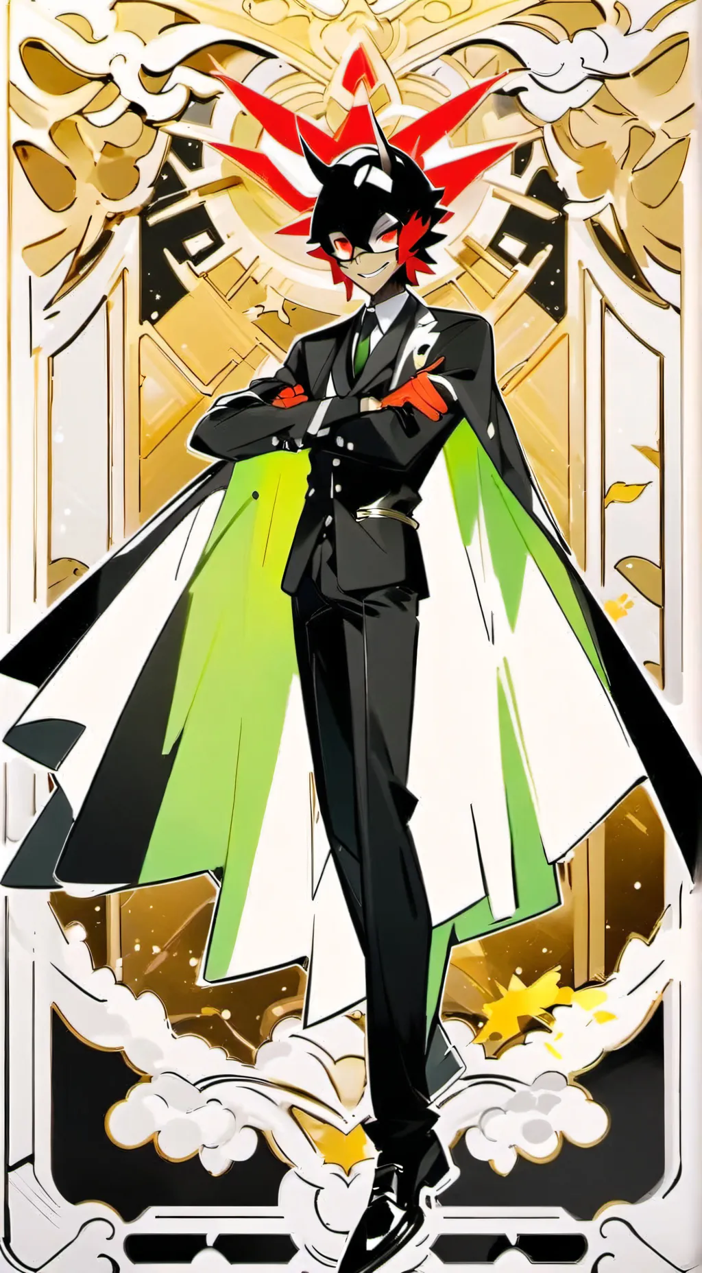 ai character: Alastor  background