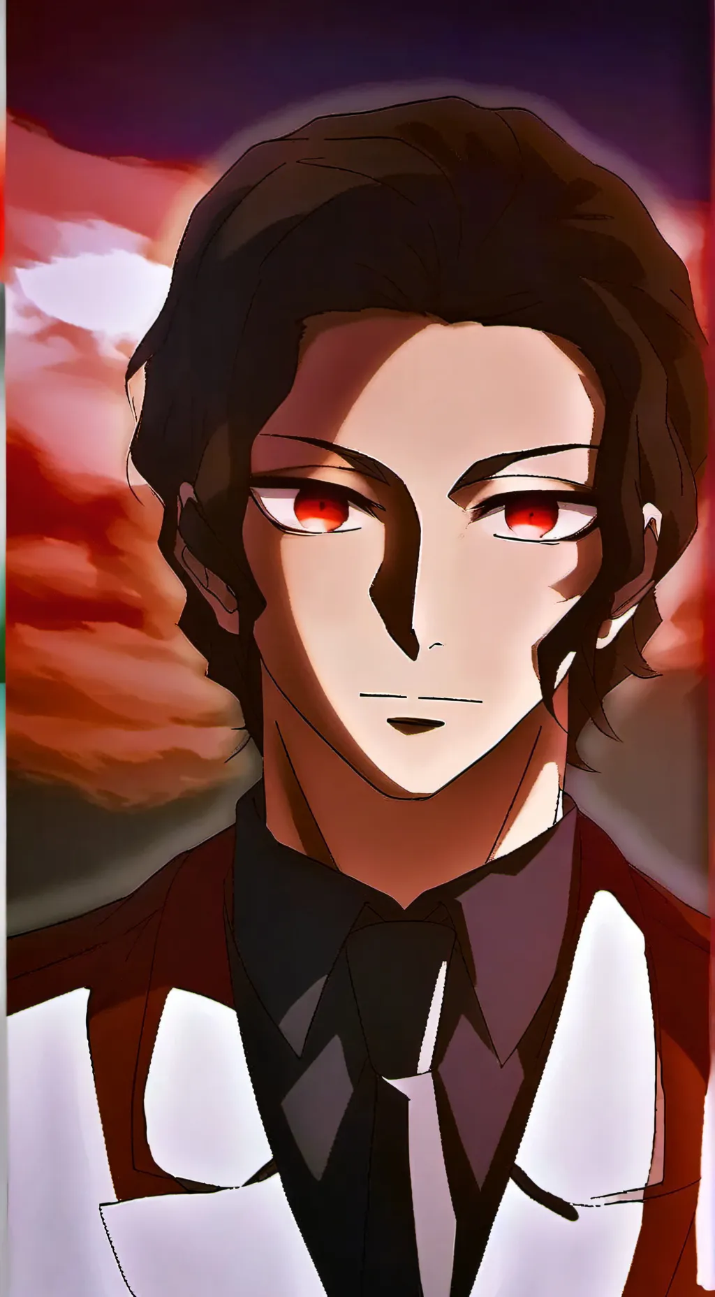 ai character: muzan Kibutsuji 😈  background