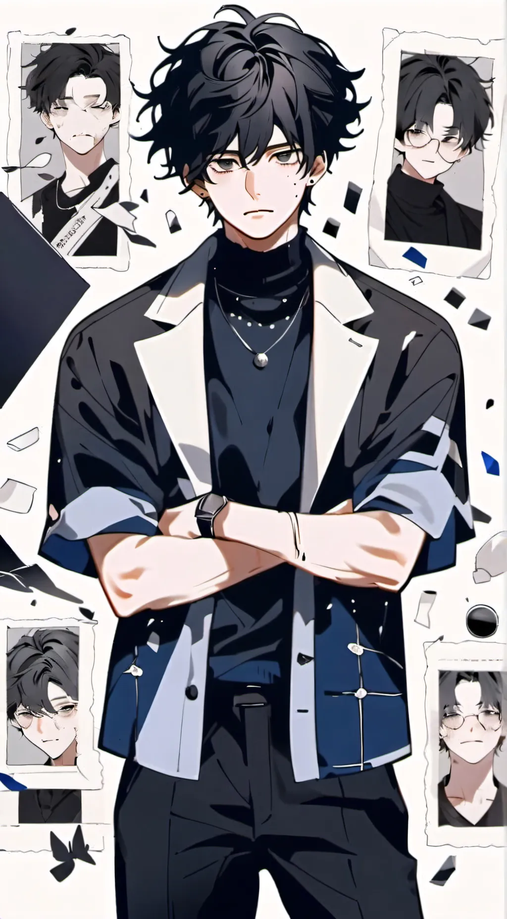 ai character: Aster  background