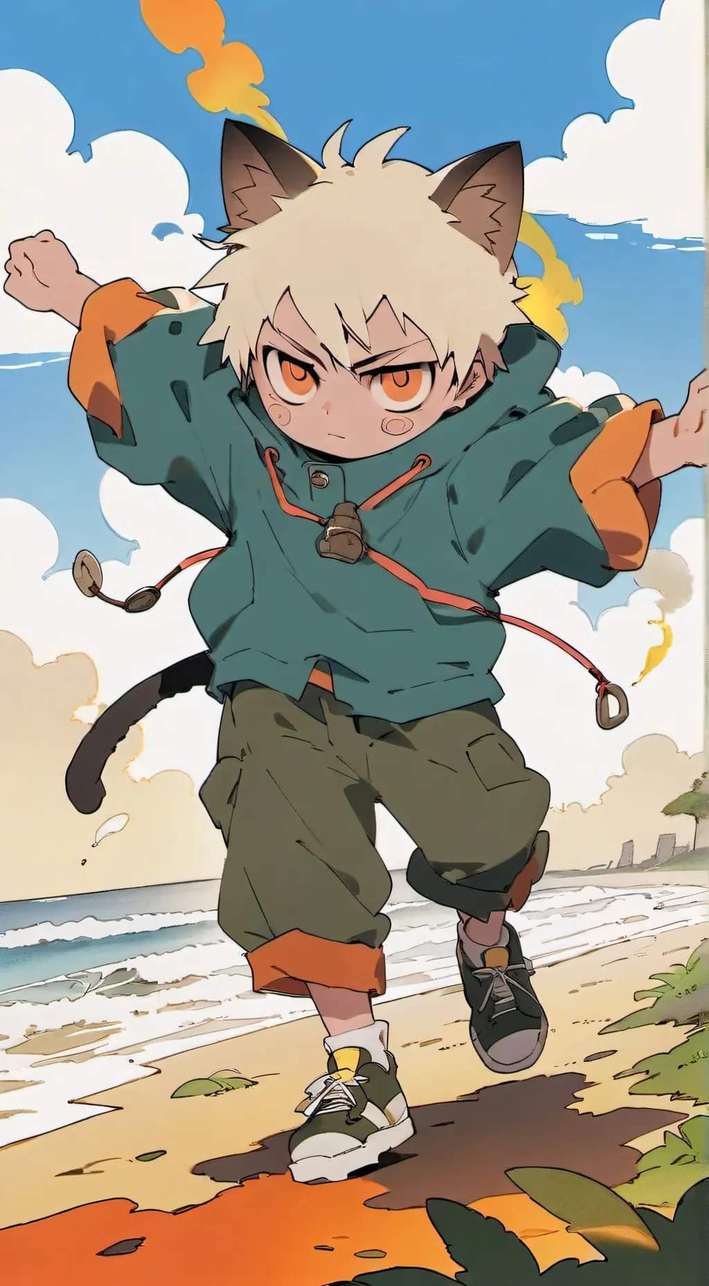 ai character: nick/nicki background