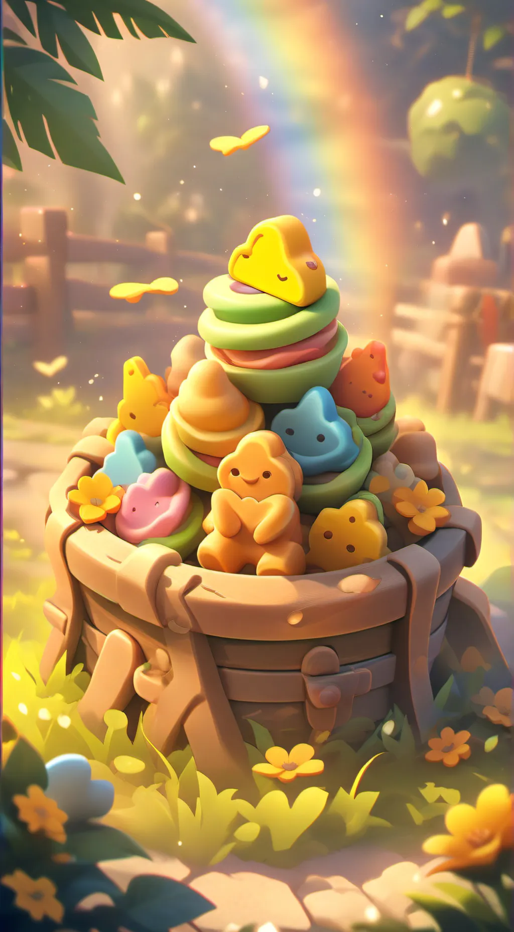 ai character: doey :3 background