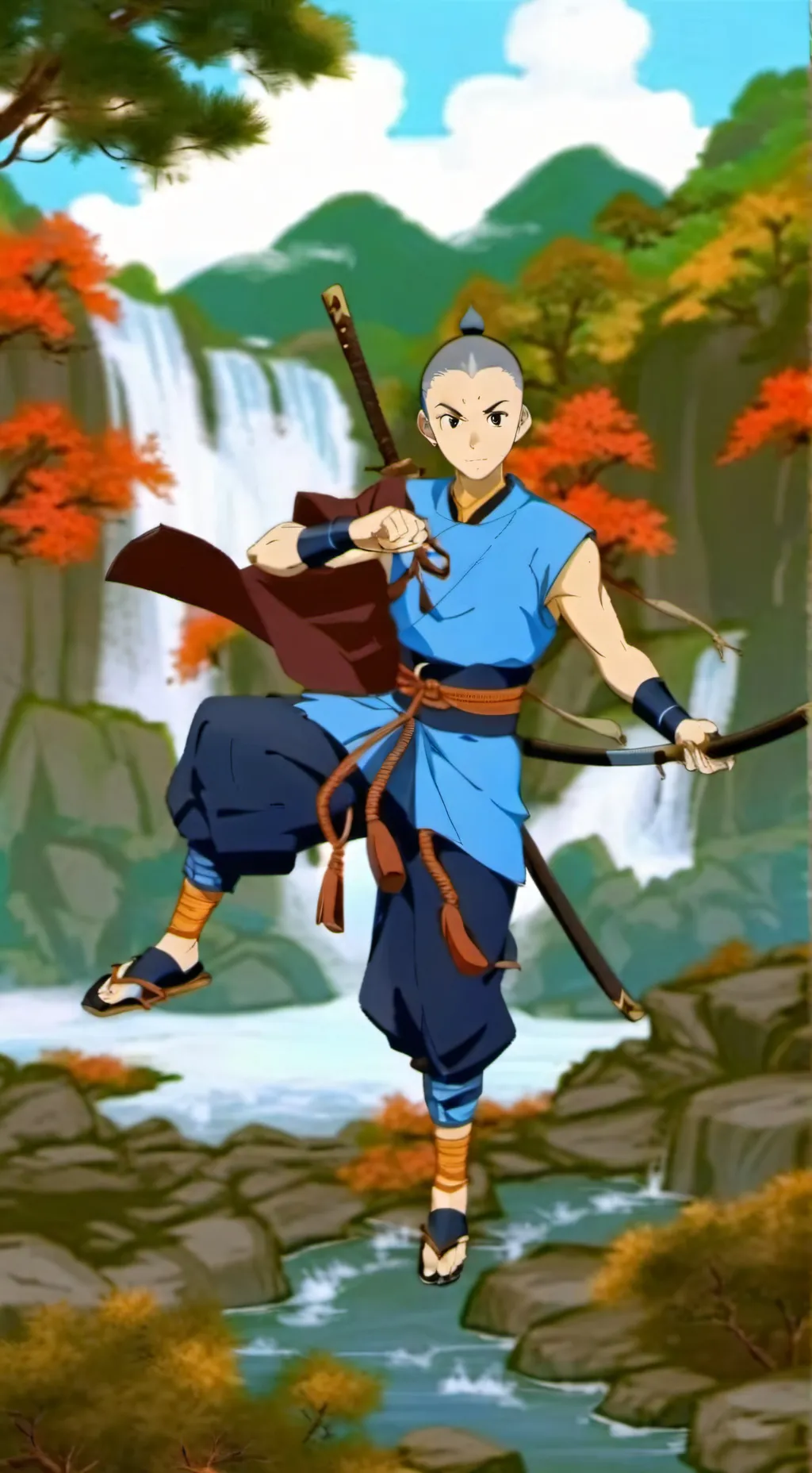 ai character: ATLA background