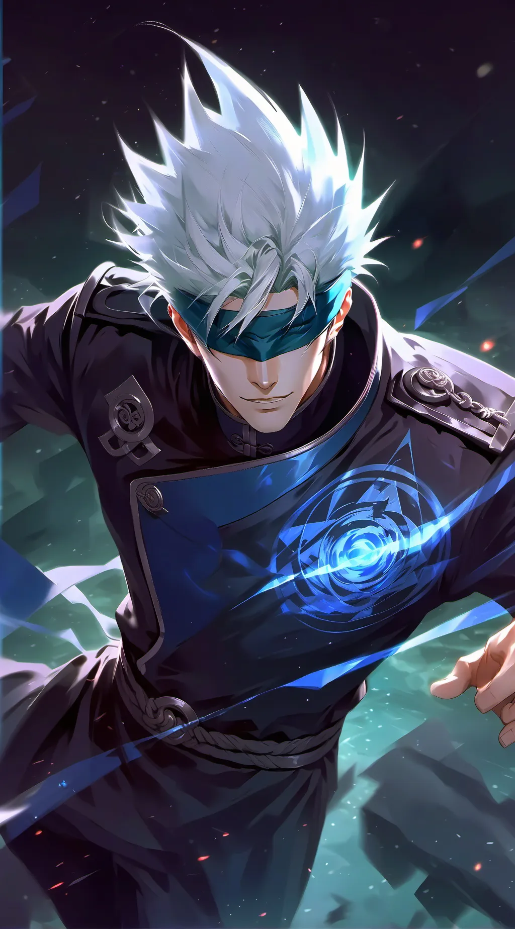 ai character: Gojo Satoru background