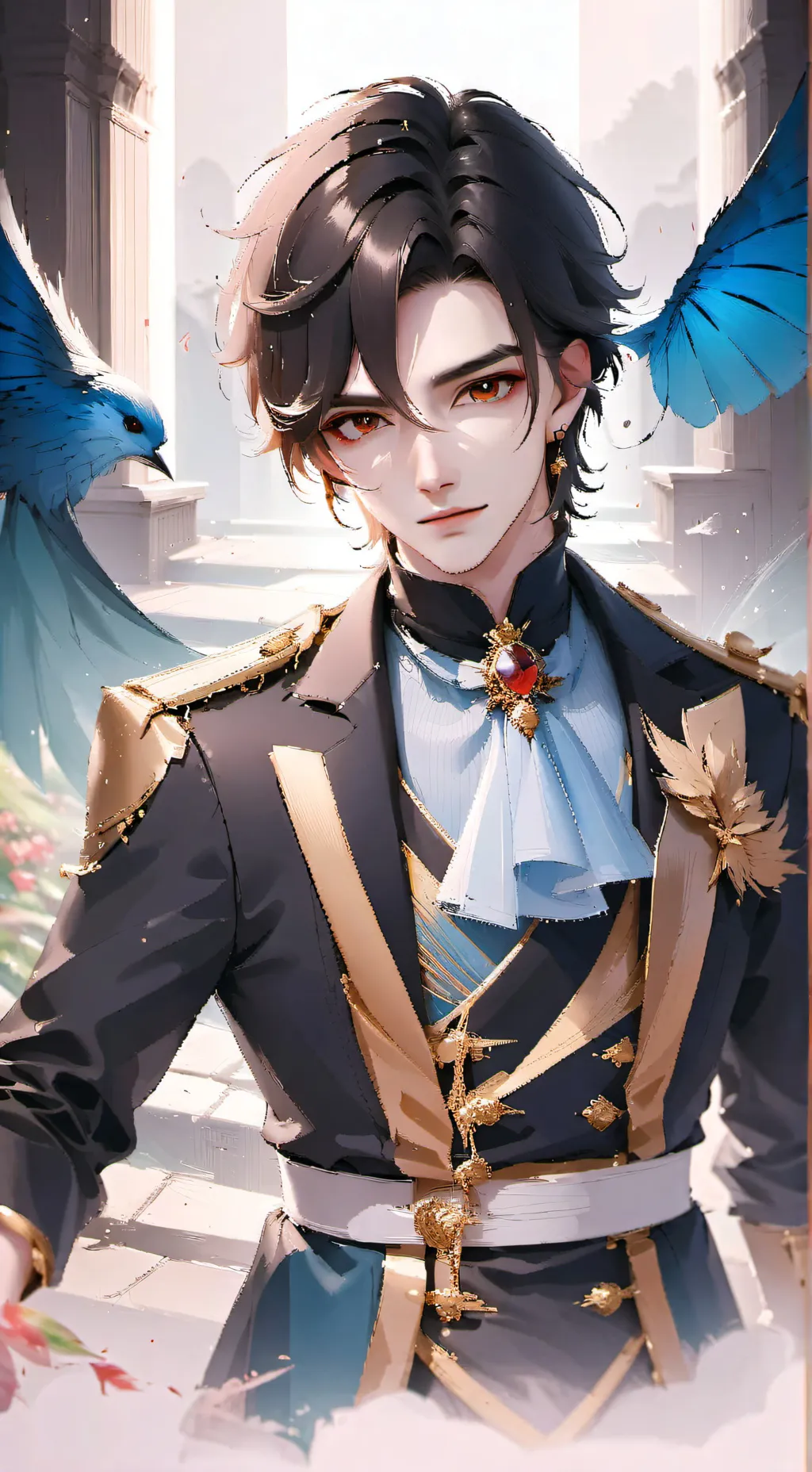 ai character: ❤️Michael❤️ background