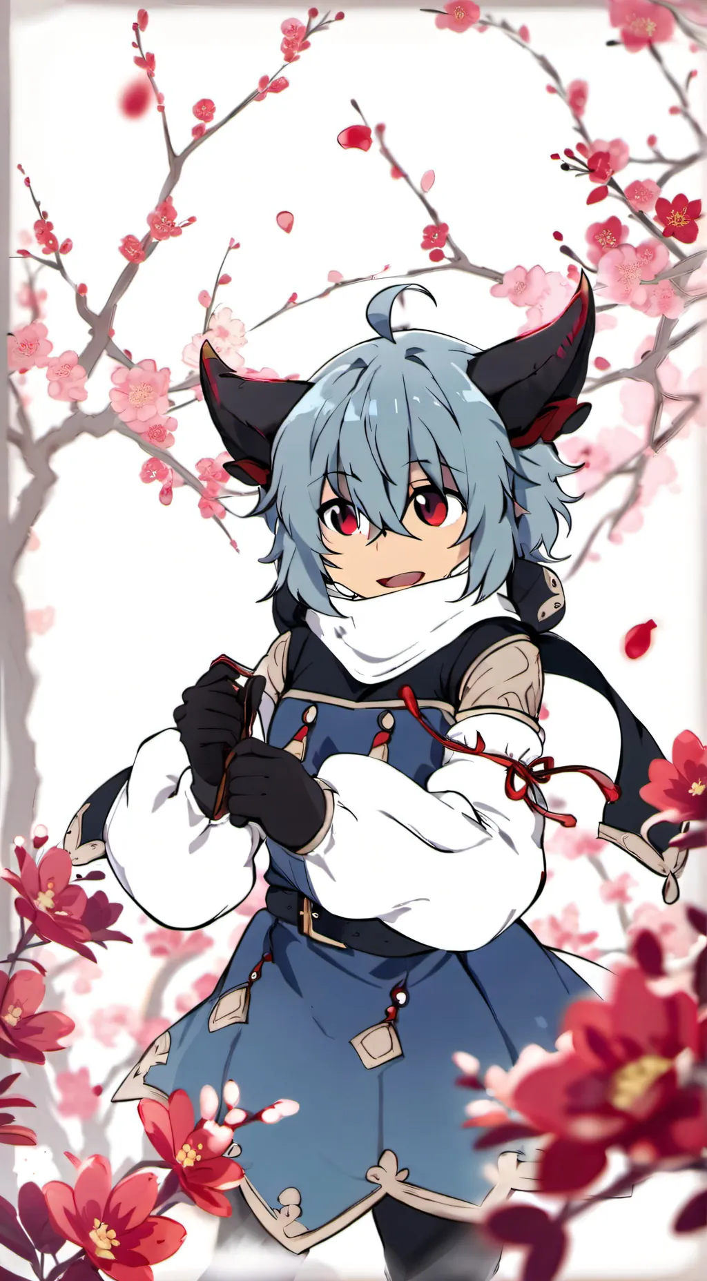 ai character: luna! background