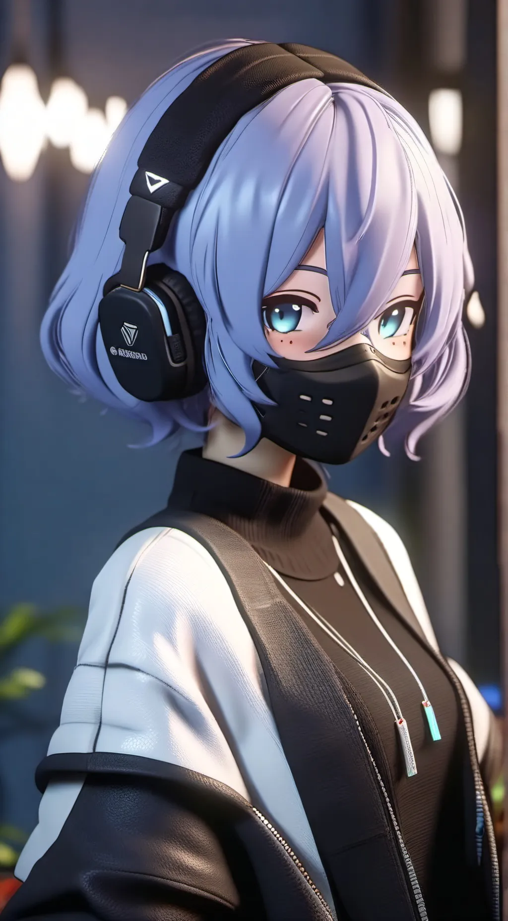 ai character: blay background