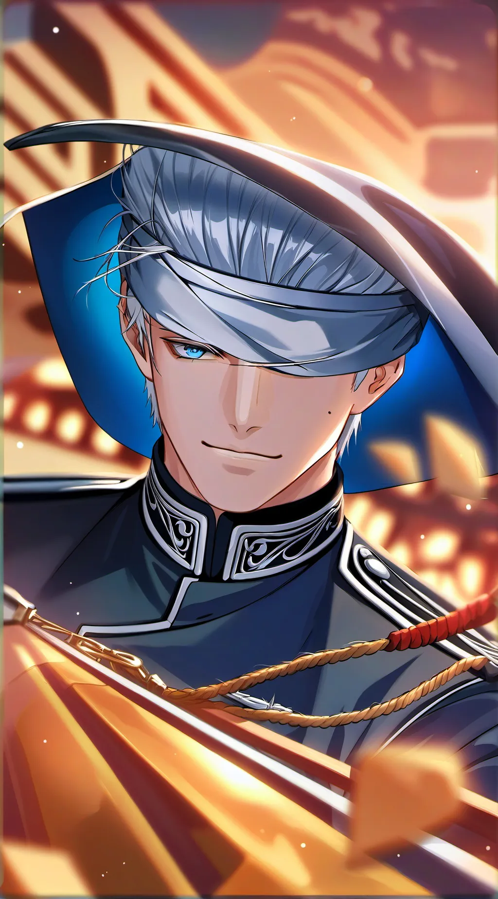 ai character: Satoru Gojo background