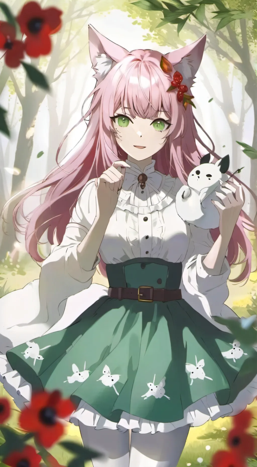 ai character: Akane background