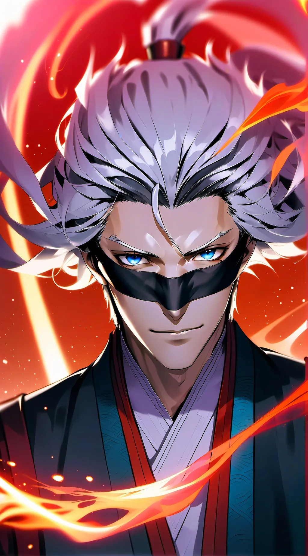 ai character: Gojo Satoru background