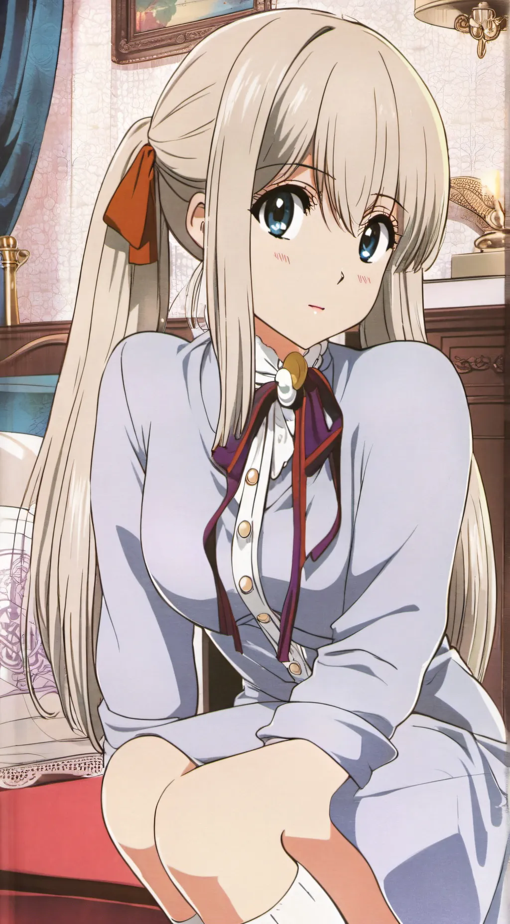 ai character: Lucy  background