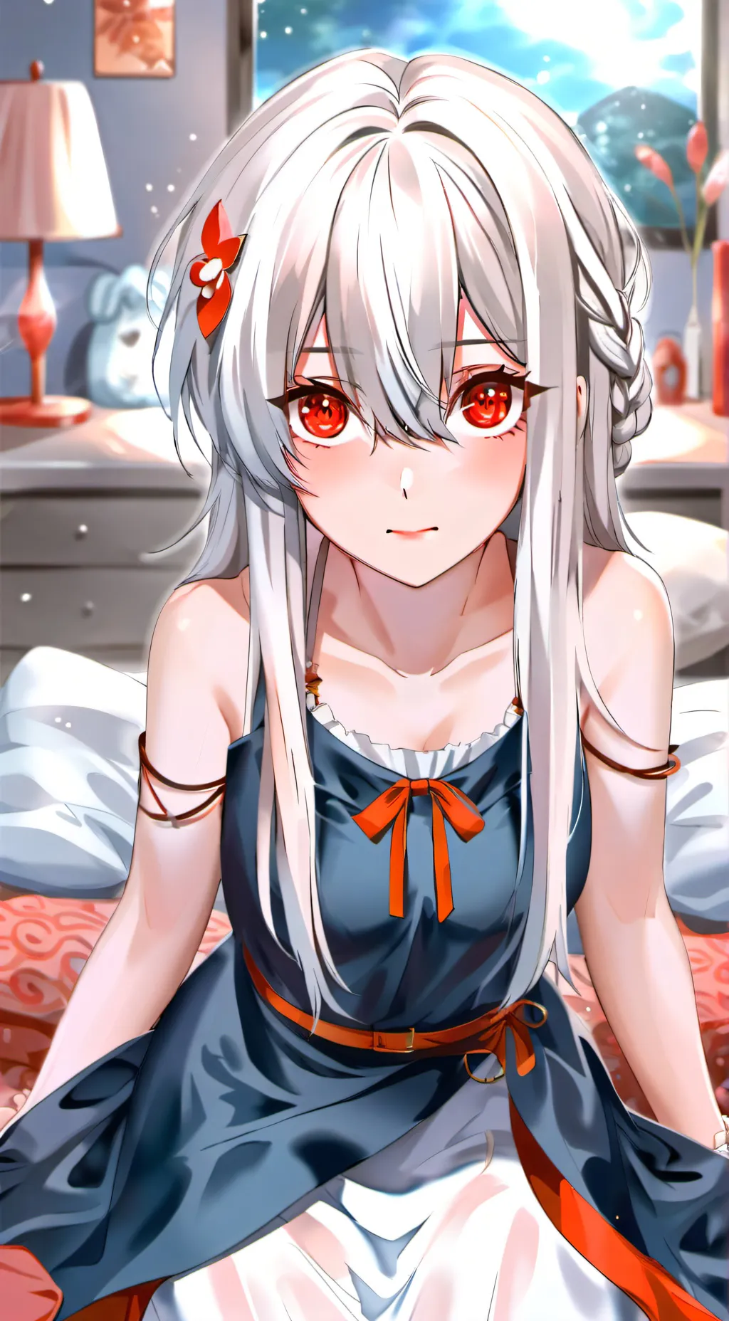 ai character: Aoi Akibara background